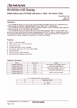 DataSheet R1WV6416-5S pdf